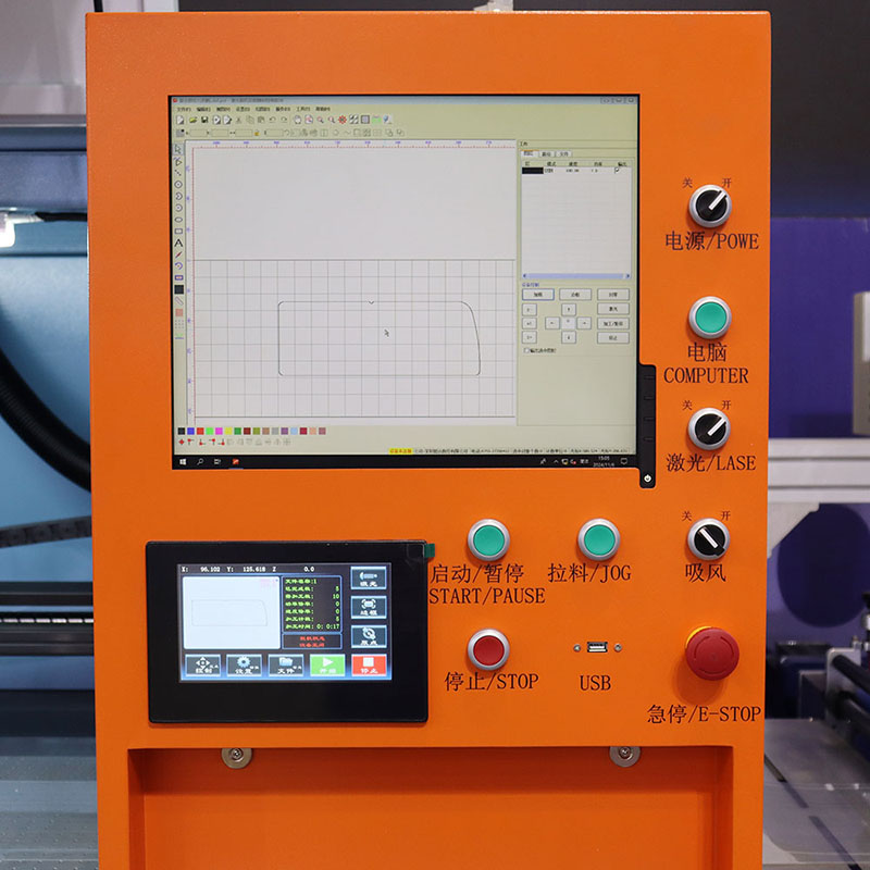 卷对卷视觉套位激光切割机 JG-5060RC/7080RC